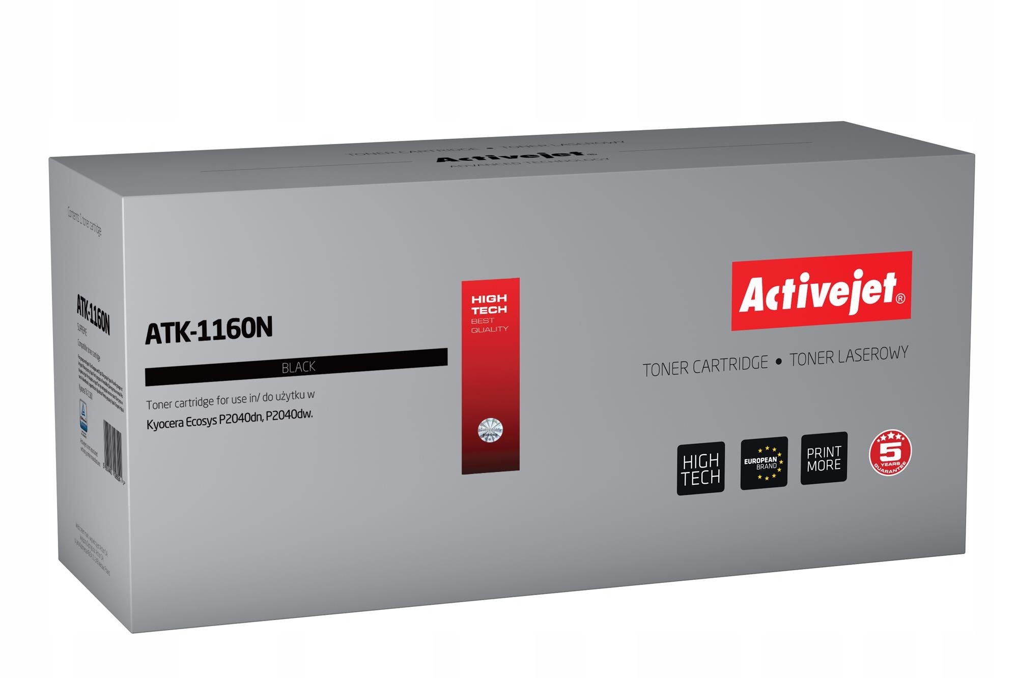 Toner Kyocera TK-1160, čierny, pre Activejet ATK-1160N